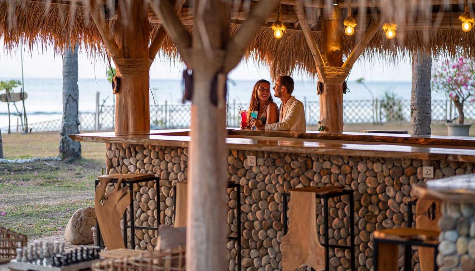 Bleu Mathis Gili Asahan Extérieur photo